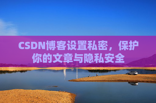 CSDN博客设置私密，保护你的文章与隐私安全